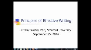 Principles Of Effective Scientific Writing 30 Sec Clip Scientific Writing Academic Writing Writing