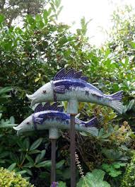 Summertime And The Living Is Easy Fish Are Jumpin Keramik Fisch Keramik Gefullter Fisch