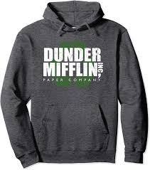 The office stanley did i stutter? hooded sweatshirt. Amazon Com The Office Dunder Mifflin Recycle Hooded Sweatshirt Pullover Hoodie Clothing