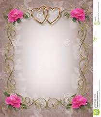 Roses Borders And Frames Bing Images Wedding Border Wedding Borders Pink Roses Wedding
