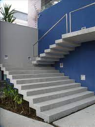 Escadas externas são, antes de tudo, funcionais, pois servem para vencer desníveis e ligar um patamar a outro. Escada Externa Veja Modelos Mais Recomendados E 49 Fotos