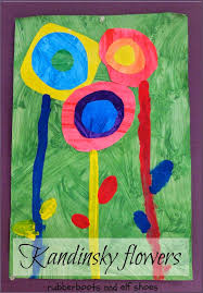 Mom To 2 Posh Lil Divas Fun Ideas For Exploring Art With Kids The Sunday Showcase 5 3 14 In 2020 Kandinsky Art Toddler Art Projects Kindergarten Art Projects
