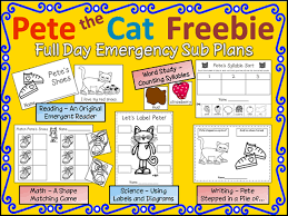 My daughter borrowed several pete the cat books (affiliate link) from the library last week. 87 Cool Pete The Cat Freebies And Teaching Resources Kindergartenworks