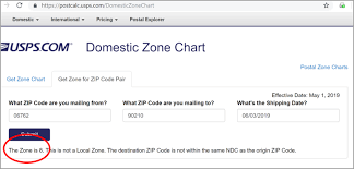 Finding Your Postal Zone Using Zip Codes And The Usps Zone