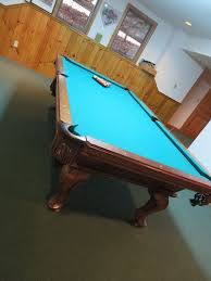 Absolute Auctions Realty Billiard Table Cabriole Legs Ornate