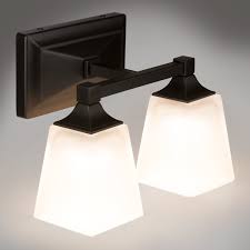 2 Light Bathroom Vanity Light Fixture Wall Mount 12 3k Warm White1050 Lumens Ebay