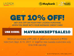 Claim exclusive 5.5 sales lazada voucher for hsbc users. Lazada September Sale Promo