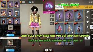 Get diamonds for your free fire account. Garena Free Fire Dung 200 Kim CÆ°Æ¡ng Mua Full Shop Free Fire 200 Diamonds Buy All Free Fire S Shop Youtube