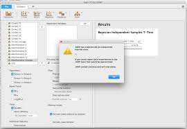 Jasp Keeps Crashing Issue 222 Jasp Stats Jasp Issues Github