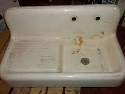 Cream ceramic kitchen sinks ukrainian alphabet vs russian alphabet. Plumbing Antique Cast Iron Sink Vatican
