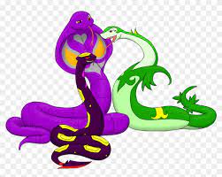 Snake Schemes By Livinlovindude - Livinlovindude A As Arbok - Free  Transparent PNG Clipart Images Download