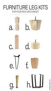 8 Furniture Leg Kits You Can Add To Your Ikea Ivar Cabinet Ikea Hack Verderamade Ikea Ivar Ikea Ivar Cabinet Diy Furniture Legs Ideas