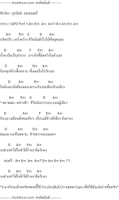 คอร์ดเพลงใจสั่งมา