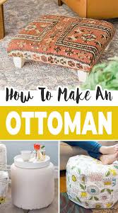 Repurposed coffee table turned ottoman. 10 Awesome Diy Ottoman Ideas Projects The Budget Decorator
