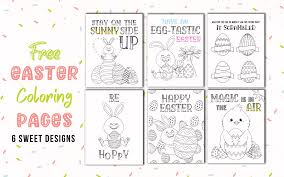 Check spelling or type a new query. Free Printable Easter Coloring Pages Simply Eggtastic Mindfulmazing