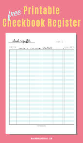 Balancing Your Checkbook A Step By Step Guide Checkbook Register Money Management Printables Personal Finance Budget