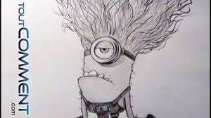 Moi moche et méchant 2. Dessin Du Minion Violet De Moi Moche Et Mechant Draw Minion Youtube