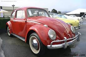 Image result for Poppy Red 1951 Beetle