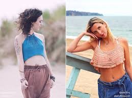 Maybe you would like to learn more about one of these? Beautiful Chic Boho Crop Tops With Free Crochet Patterns