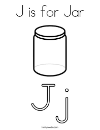 Popular transparent jar color of good quality and at affordable prices you can buy on aliexpress. J Is For Jar Coloring Page Twisty Noodle