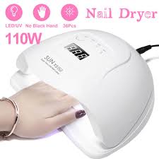 Professionnel Sun X5 Plus Uv Light 110w Led Nail Lamp Dryer Auto