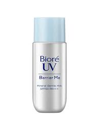 Biore uv mild milk (for kids) spf 50+ pa++++. Kao Biore Uv Barrier Me Mineral Gentle Milk Spf50 Pa Storejpn