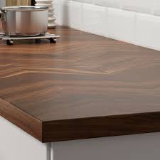 End grain walnut cutting board butcher block serving | etsy. Barkaboda Walnut Veneer Worktop 186x3 8 Cm Ikea