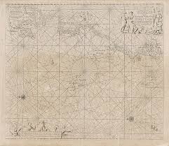 sea chart of the atlantic ocean to the west coast of europe