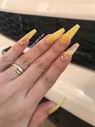 768 x 1024 jpeg 75 кб. Pinterest Haleyyxoo Yellow Nails Design Coffin Nails Designs Cute Acrylic Nails