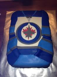Winnipeg jets cake we are die hard hockey fans in winnipeg and when we got our hockey team back i buy this winnipeg jets comforter! Winnipeg Jets Jersey Cake Cakecentral Com
