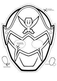 Power Rangers Mask Power Rangers Mask Power Ranger Birthday Power Rangers Coloring Pages