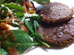 Black Bean Burgers Using Freshly Ground Black Bean Flour Grain Mill Wagon