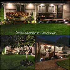 Light Up Your Landscapes Longisland Lighting Landscapes Hardscapes 631 678 6896 Stone Creati Hardscape Lighting Landscape Design Services Hardscape