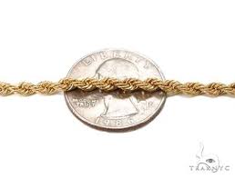 The karatage of the jewelry will tell you what percentage of gold it contains: 26 Inches Rope Gold Chain 18 20 22 24 26 28 30 Inches Assortment Mens Gold Yellow Gold 10k