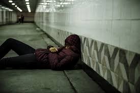 Download Premium Image Of Homeless Woman Sleeping On The Floor 9454 Sleep On The Floor Image Women