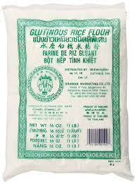 The rice flour is usually opaque while the glutinous . Glutinous Rice Flour 1x16oz Hot Sale Erawan Thp Amazon De Lebensmittel Getranke