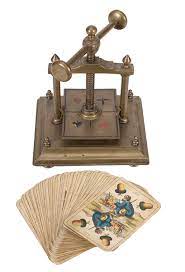 You can click on the checkbox next to any category to select one of each model in that category. Lot Detail Antique Playing Card Press