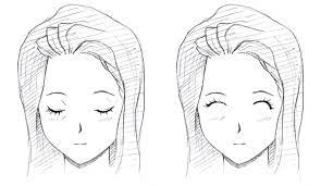 When the eyes close in a relaxed state the top eyelid moves all the way down to the bottom eyelid with the bottom eyelid. How To Draw Anime Eyes Closed Hd Wallpaper Gallery