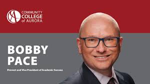 Bobby Pace: Provost and Vice President of Academic Success