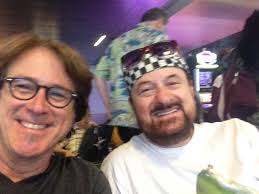 Terry Carleton (Tringo) and I after a great show in Las Vegas w/ The  Reunion. We're