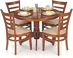 Royal Oak Coco Dining Table Set With 4 Chairs Brown Best Home And Kitche Ashley Furniture Living Room Furniture Design Living Room Kitchen Island Furniture