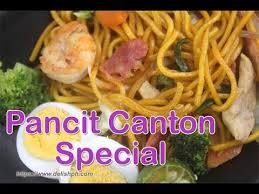 Pancit Canton Special Youtube Pancit Pancit Canton Recipe Chicken Recipes