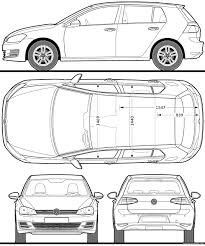 Download Car Blueprints With Measurements Volkswagen Polo Car Volkswagen Volkswagen
