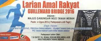 Tapi jaminannya berupa surat tanah orang tua yang berisi kebun apa bisa make surat tanah orang tua sebagai jaminannya ?? Larian Amal Rakyat Guillemard Bridge Jadi Acara Tahunan