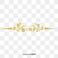 Gold Dividing Line Png And Vector Overlays Transparent Background Overlays Transparent Gold Text