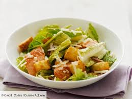 Salade Cesar Au Poulet Recettes Recette Salade Cesar Au Poulet Salade Cesar Recettes De Cuisine