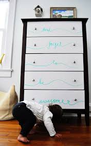 Adding diy drawer pulls to your chest of drawers can instantly update your look without requiring you to do a bunch of woodworking or refinishing. 14 Simple And Spectacular Diy Dresser Transformations