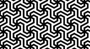 Black And White Geometric Design Easy Triskelion Geometric Pattern Geometric Geometry Pattern