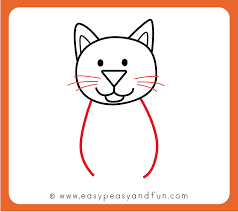 How To Draw A Cat Step By Step Cat Drawing Instructions Cute Cartoon Cat Easy Peasy And Fun If you choose, you can anonymous on june 12, 2012: