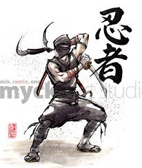 Ninja Kamae By Mycks On Deviantart Ninja Art Ninja Japanese Warrior
